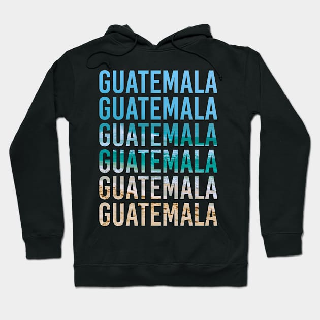 Guatemala honeymoon trip for newlyweds gift. Perfect present for mother dad father friend him or her Hoodie by SerenityByAlex